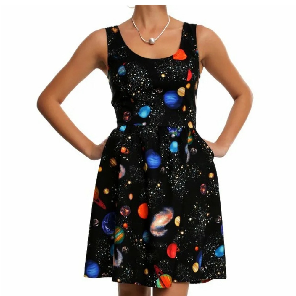 Galaxy outer space dress from ModCloth